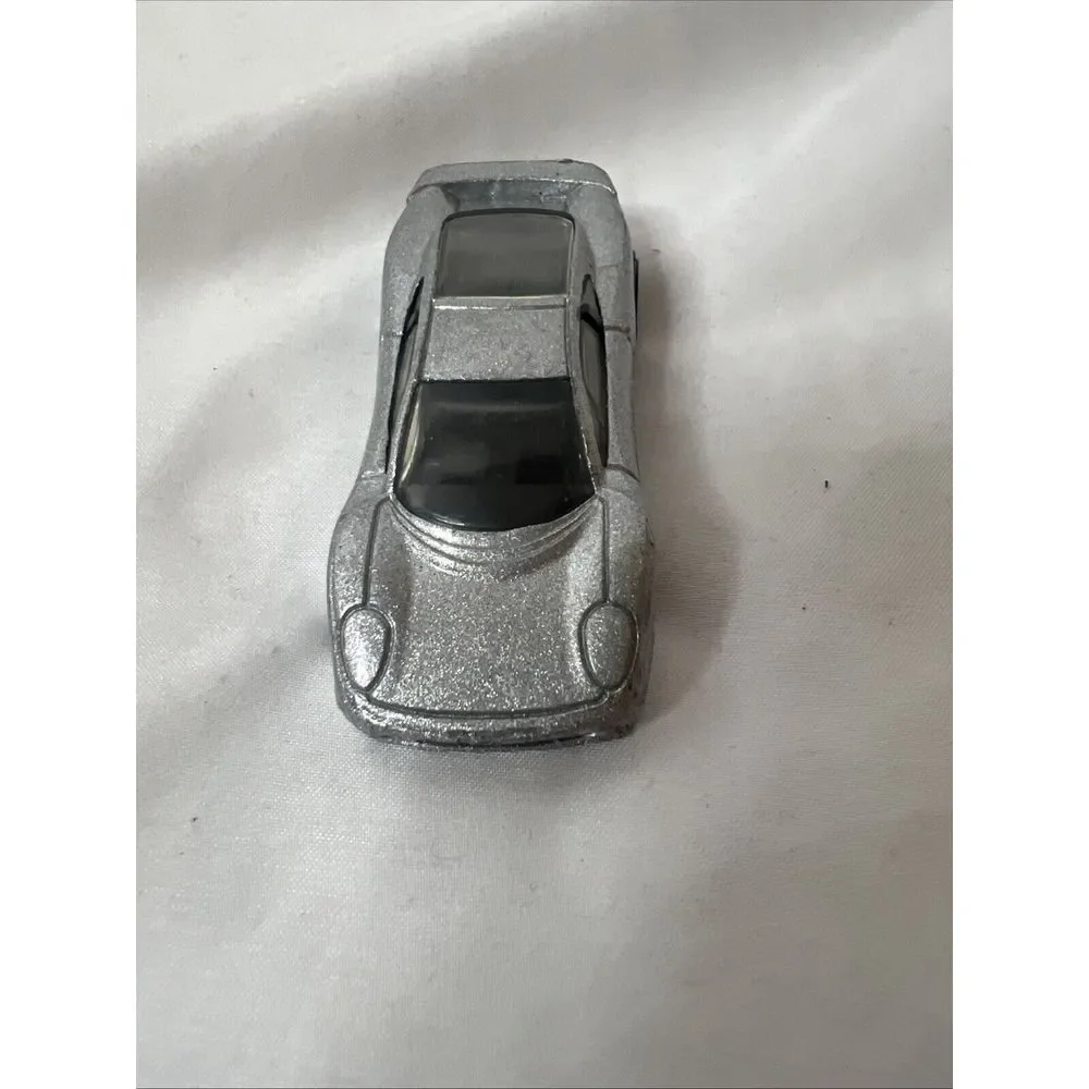 Vintage Hot Wheels 1992 Jaguar Die Cast Sports Car Toy Silver‎ Malaysia